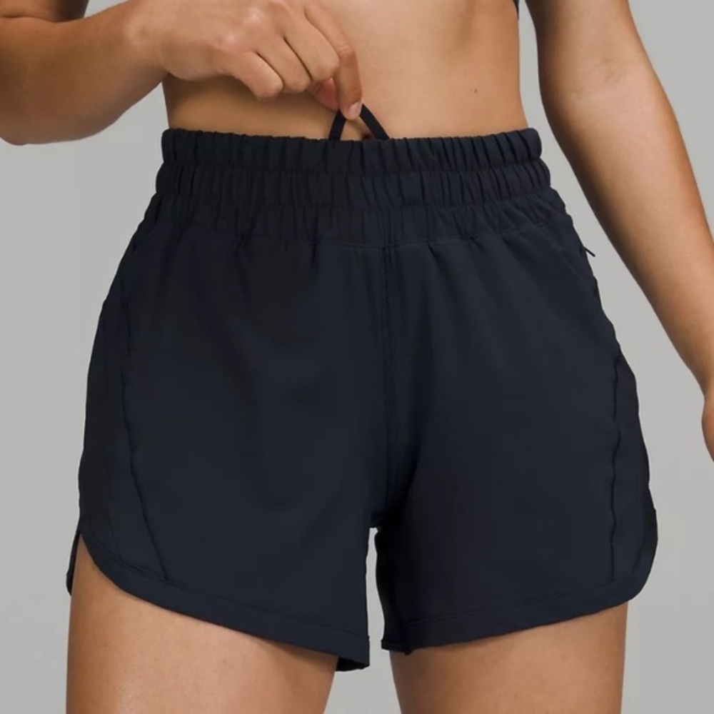 Lululemon Track That Mid-rise lined shorts 3”